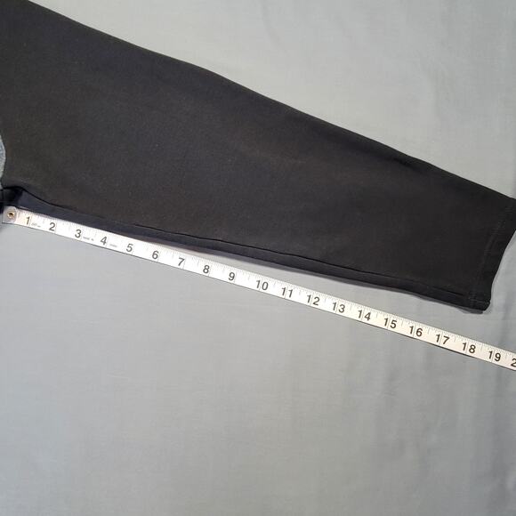 GW Sport Long Sleeve Zip Track Jacket Women's Plus Size 1X Black Classic Warm Up - Picture 8 of 9